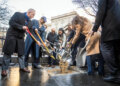 Mayor Adams Buries Time Capsule to Mark New York’s Moment in History