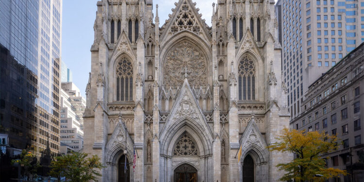 Cardinal Dolan’s Final Midnight Mass at St. Patrick’s Cathedral Draws Massive Crowds