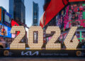 New York Welcomes the “2026” Numerals Ahead of Times Square Ball Drop