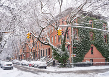 After Christmas Snowstorm Piles Snow Across New York City Area
