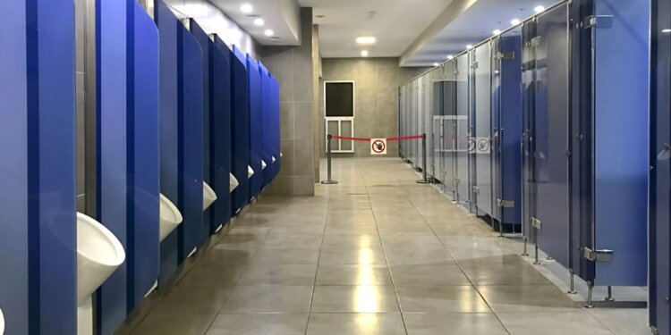 public bathroom